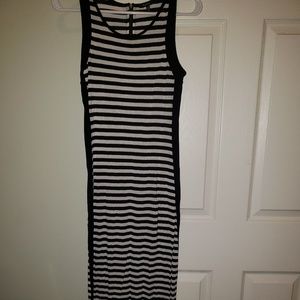 Striped maxi dress